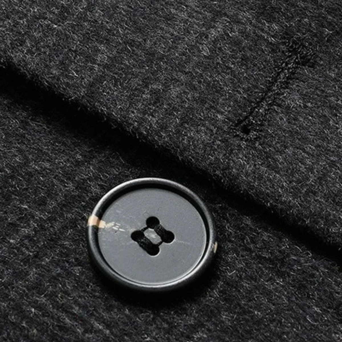 VogeLuxe | Men’s Winter Wool Plaid Overcoat 4