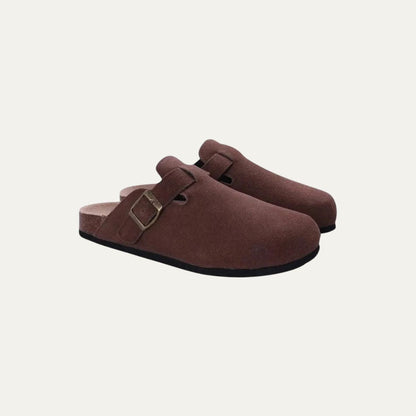 VogeLuxe | Men’s Wool Clogs with Cork Footbed 1