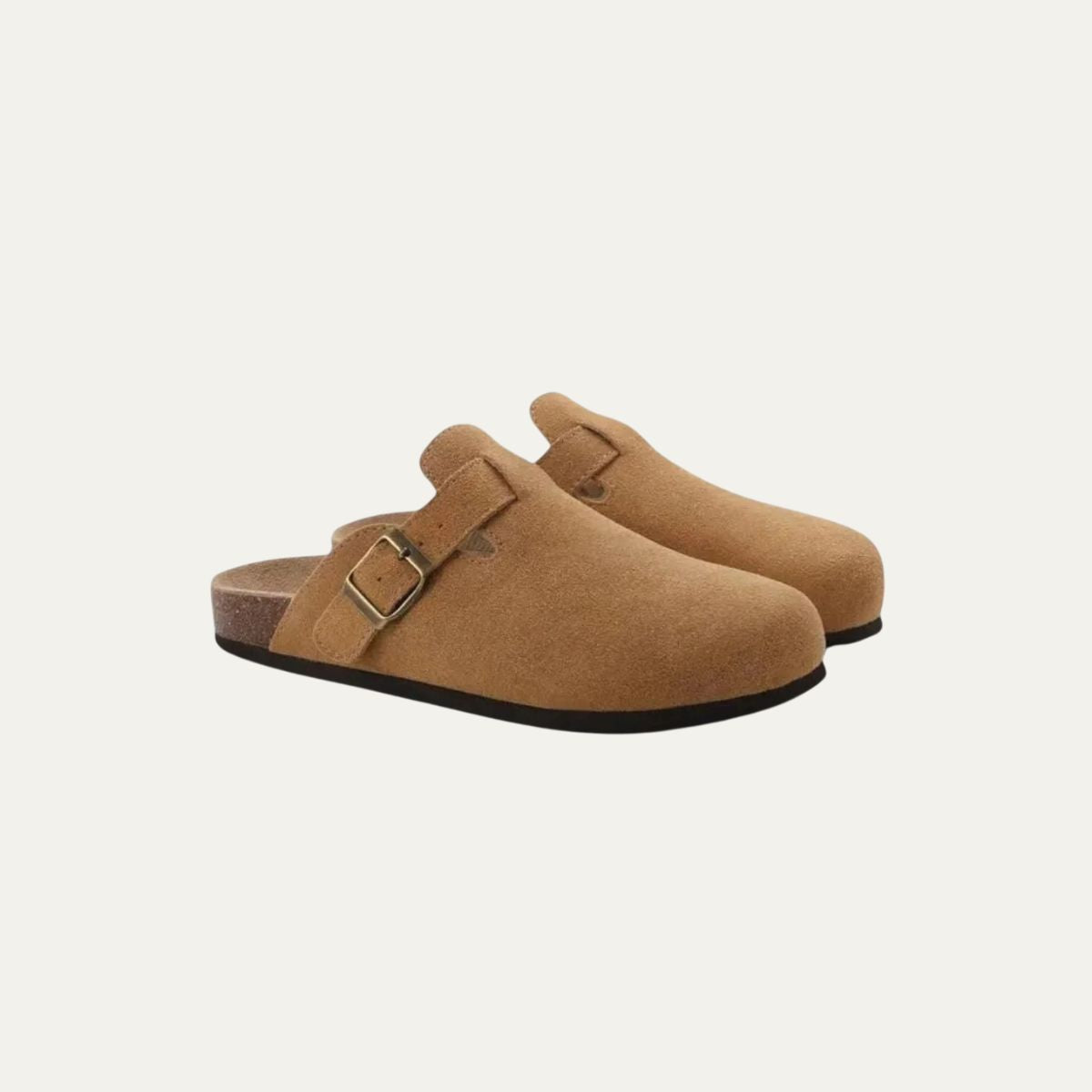 VogeLuxe | Men’s Wool Clogs with Cork Footbed 2