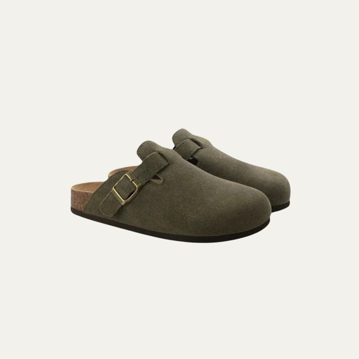 VogeLuxe | Men’s Wool Clogs with Cork Footbed 3