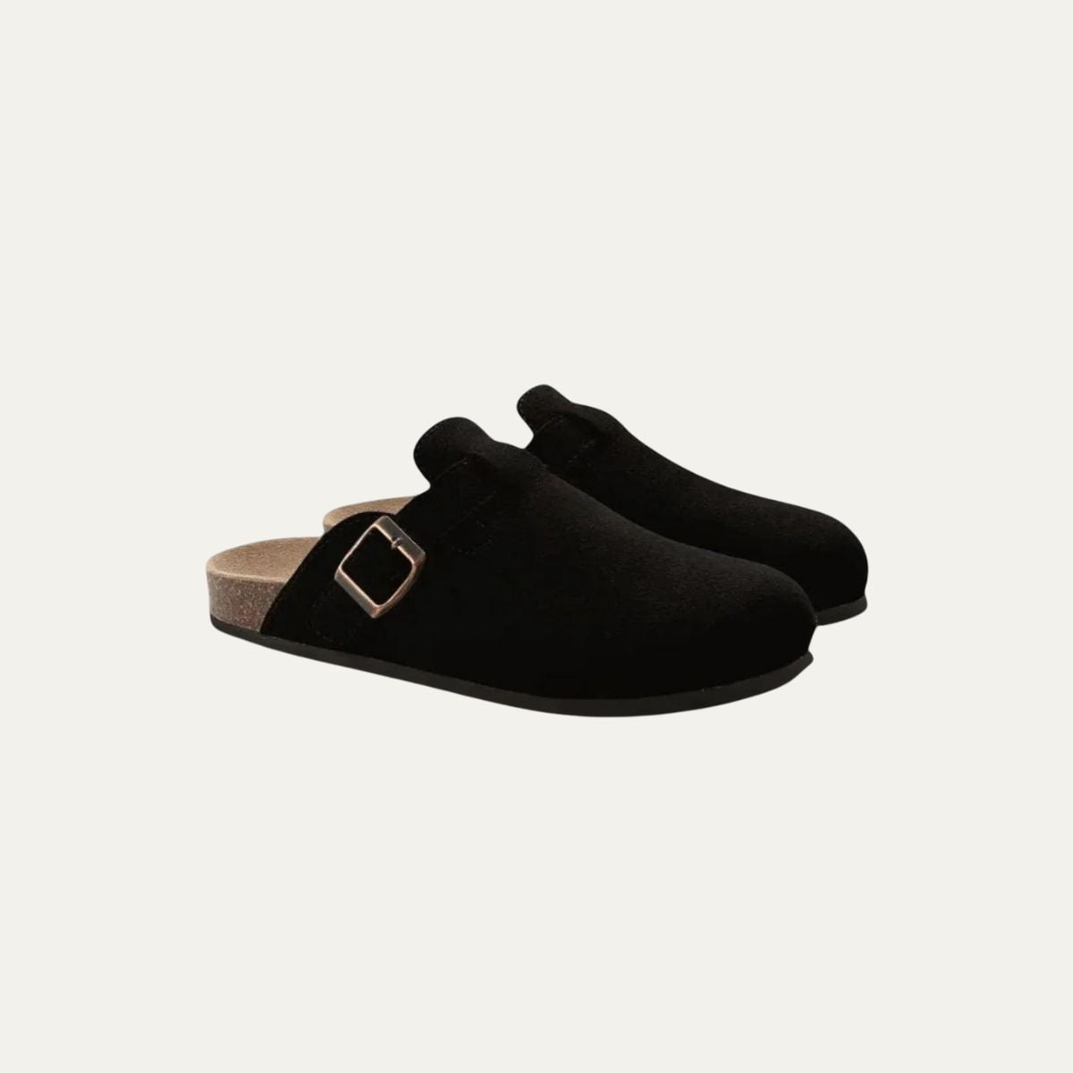 VogeLuxe | Men’s Wool Clogs with Cork Footbed 4