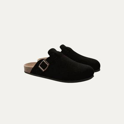 VogeLuxe | Men’s Wool Clogs with Cork Footbed 4