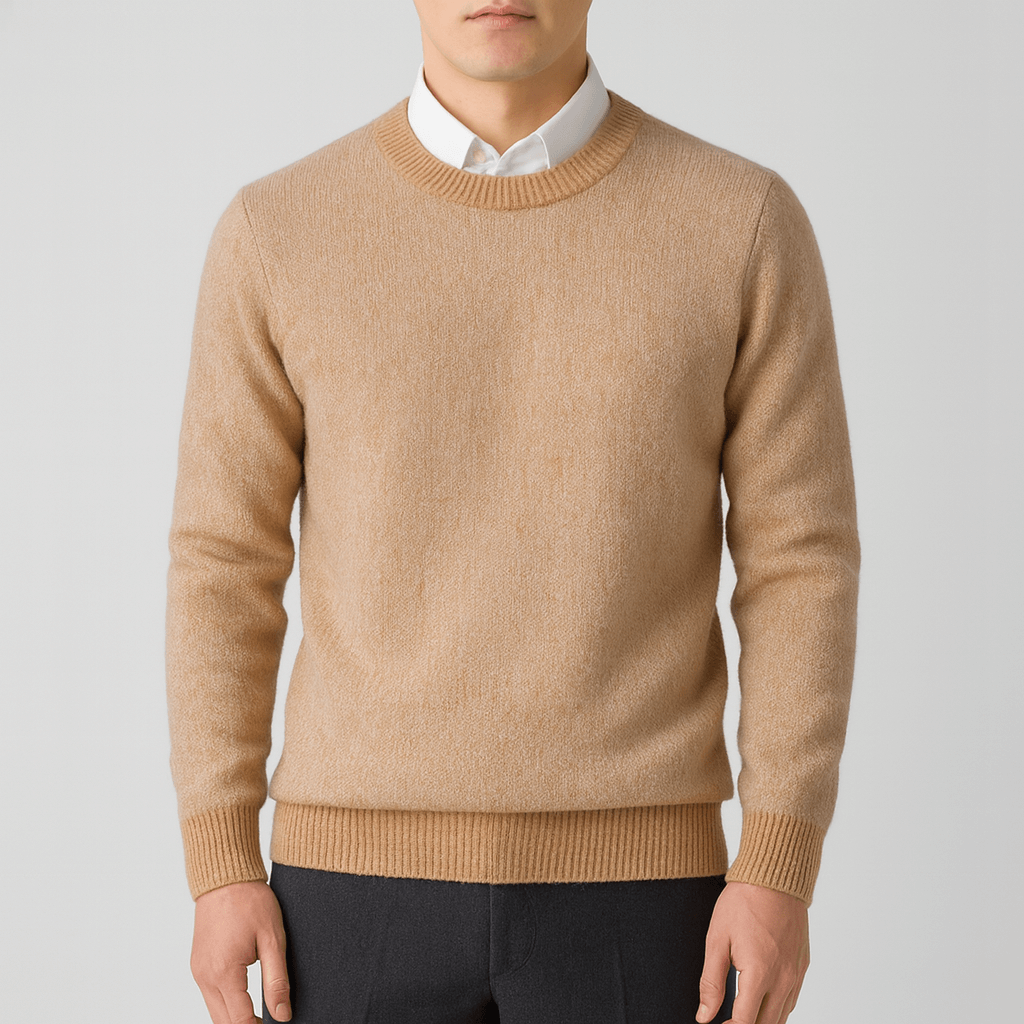 VogeLuxe | Men’s Wool Jacquard Sweater 2