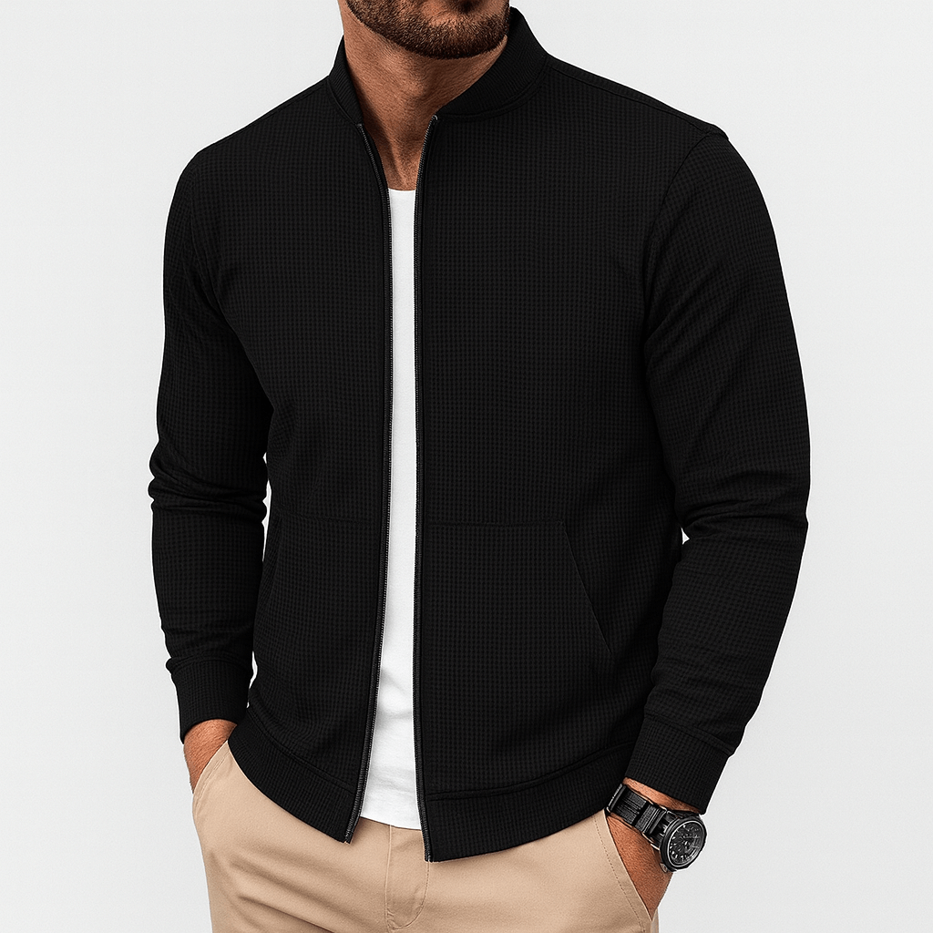 VogeLuxe | Men’s Zipper Shirt Jacket 0