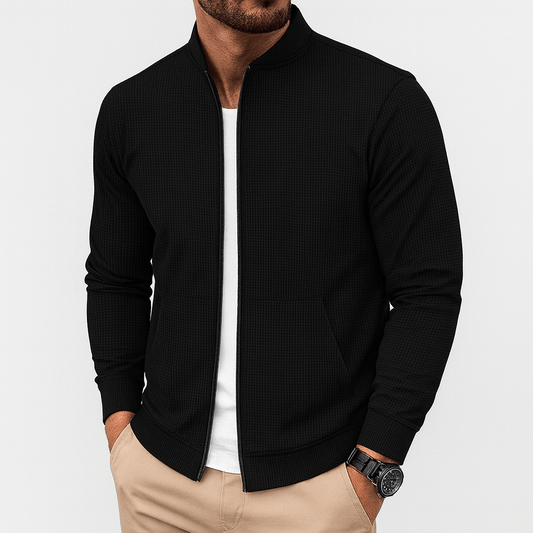 VogeLuxe | Men’s Zipper Shirt Jacket 0