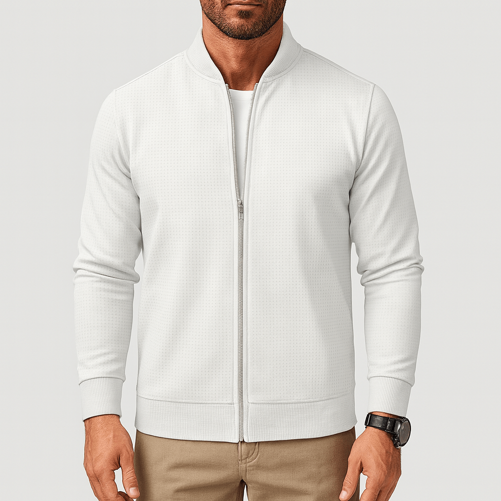 VogeLuxe | Men’s Zipper Shirt Jacket 2