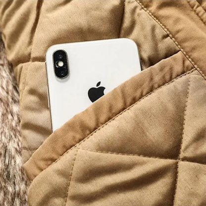 VogeLuxe | Mens Hooded Parka with Faux-Fur Lining 6