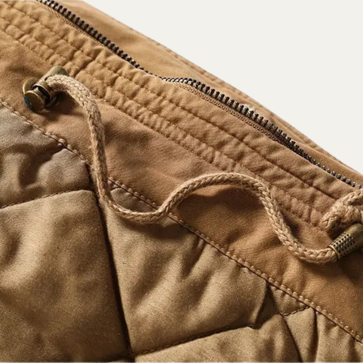 VogeLuxe | Mens Hooded Parka with Faux-Fur Lining 7