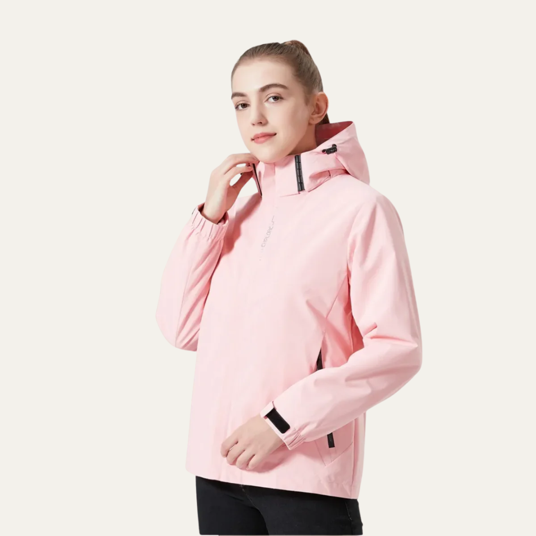 VogeLuxe | Unisex Lightweight Waterproof Shell Jacket 0