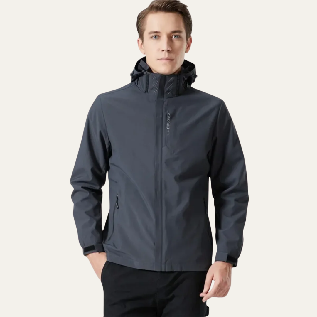 VogeLuxe | Unisex Lightweight Waterproof Shell Jacket 1