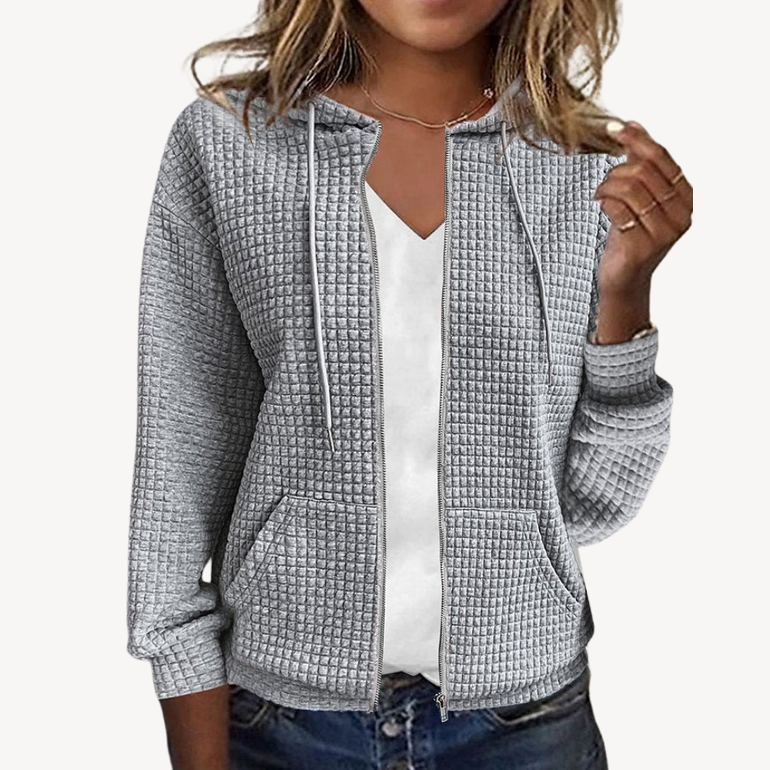 VogeLuxe | Women’s Casual Hooded Jacket 1