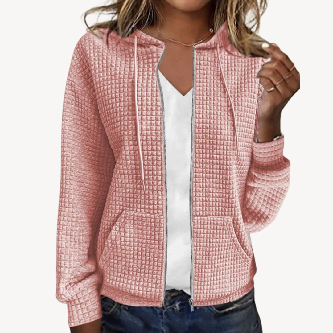 VogeLuxe | Women’s Casual Hooded Jacket 2