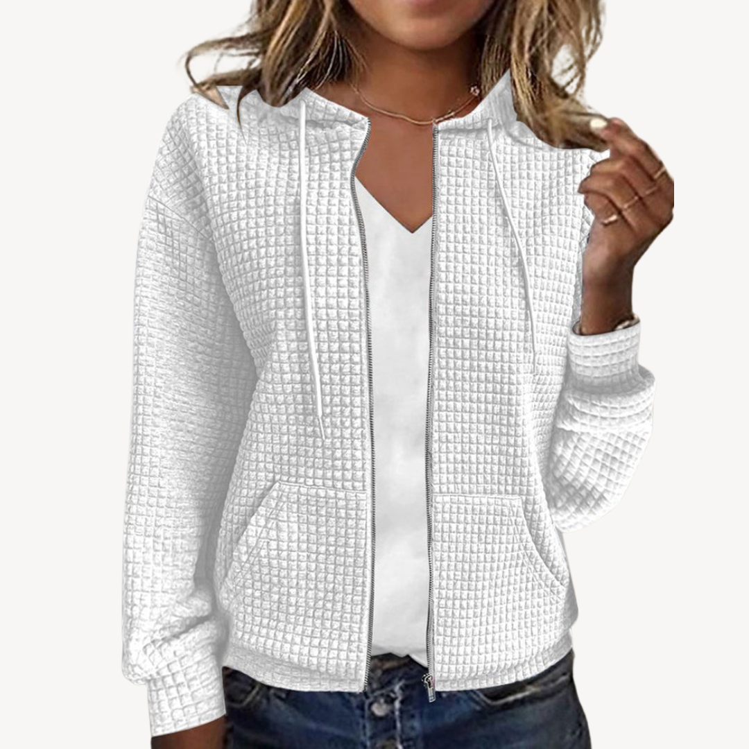 VogeLuxe | Women’s Casual Hooded Jacket 3