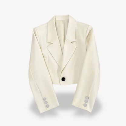 VogeLuxe | Women’s Chic Cropped Blazer 1
