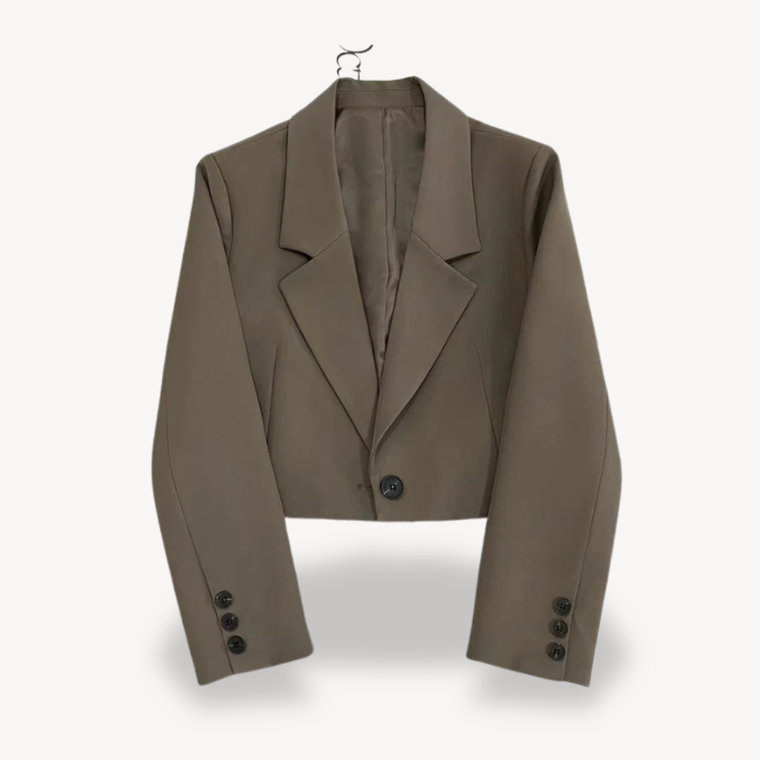 VogeLuxe | Women’s Chic Cropped Blazer 2