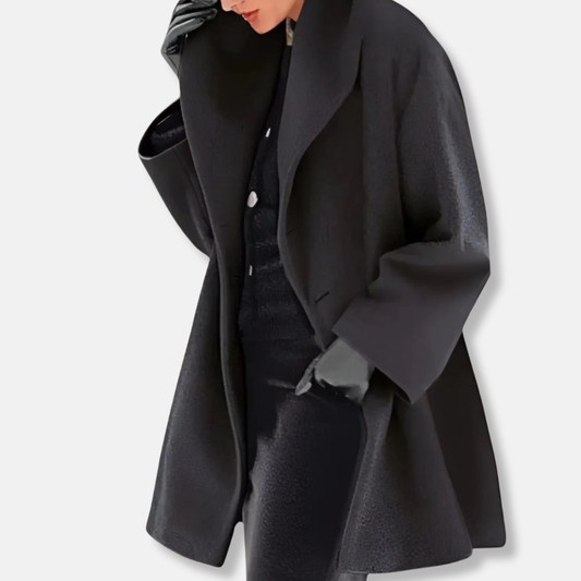 VogeLuxe | Women’s Chic Oversized Cocoon Coat 0