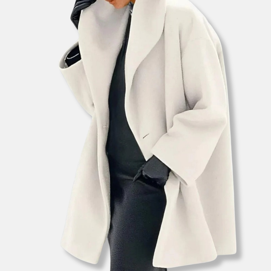 VogeLuxe | Women’s Chic Oversized Cocoon Coat 1