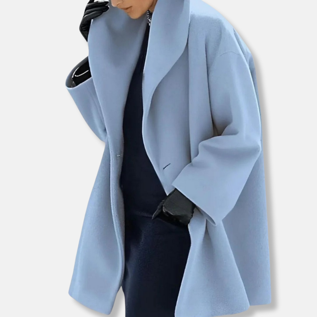 VogeLuxe | Women’s Chic Oversized Cocoon Coat 2