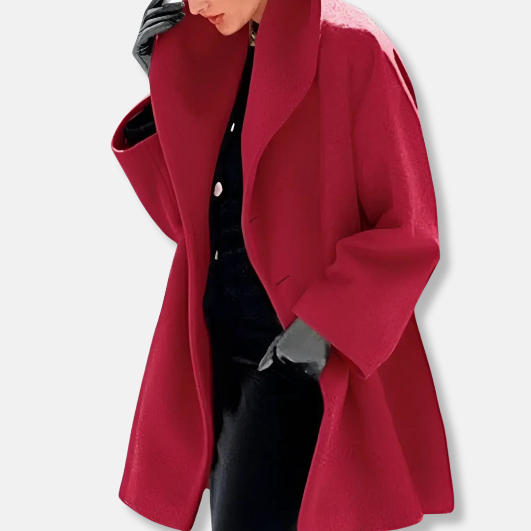 VogeLuxe | Women’s Chic Oversized Cocoon Coat 3