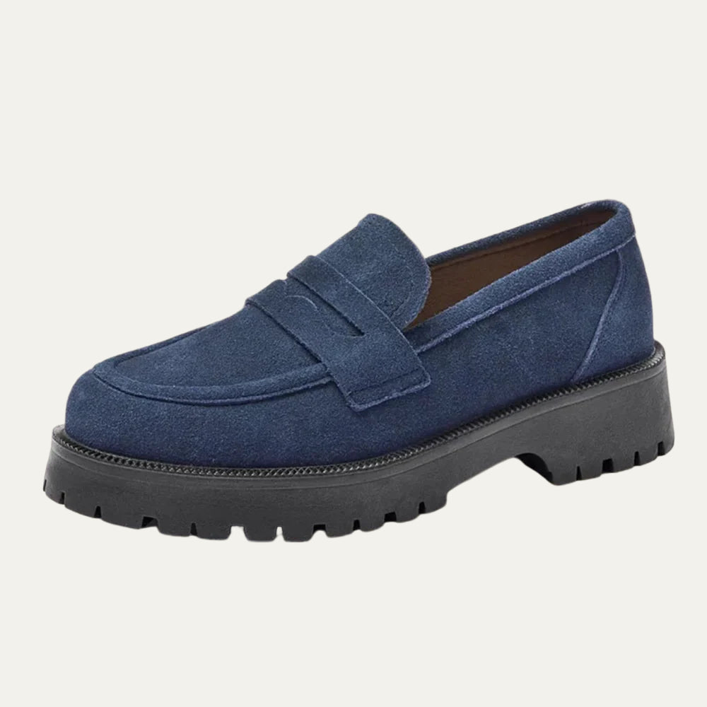 VogeLuxe | Women’s Chunky Sole Penny Loafers 2
