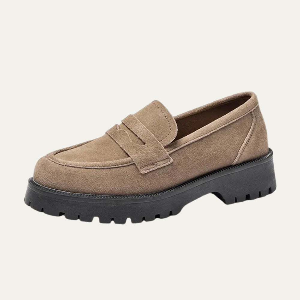 VogeLuxe | Women’s Chunky Sole Penny Loafers 3