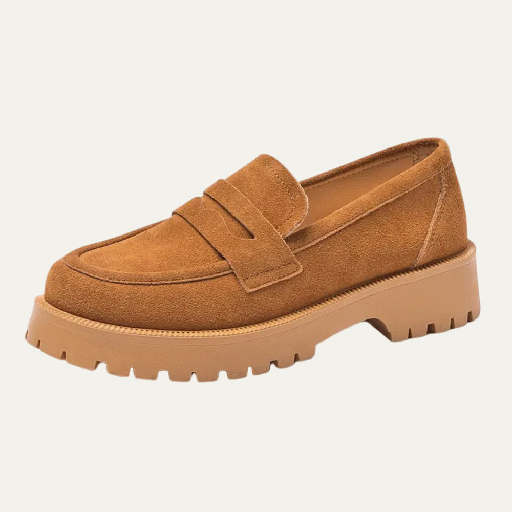 VogeLuxe | Women’s Chunky Sole Penny Loafers 4
