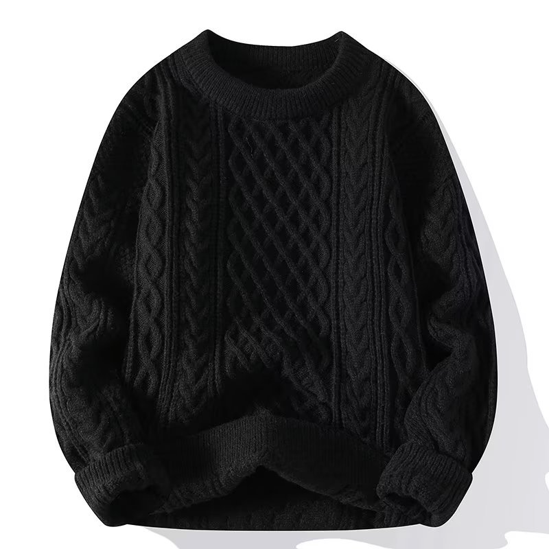 VogeLuxe | Women’s Classic Chunky Cable-Knit Sweater 1