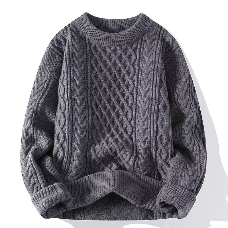 VogeLuxe | Women’s Classic Chunky Cable-Knit Sweater 3