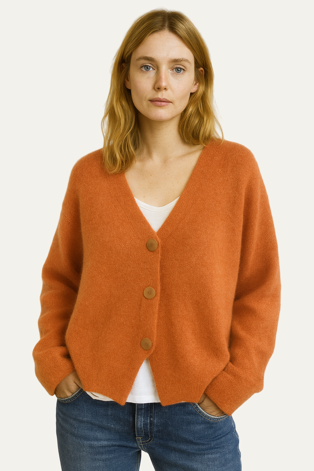 VogeLuxe | Women’s Classic Cropped Cardigan 0