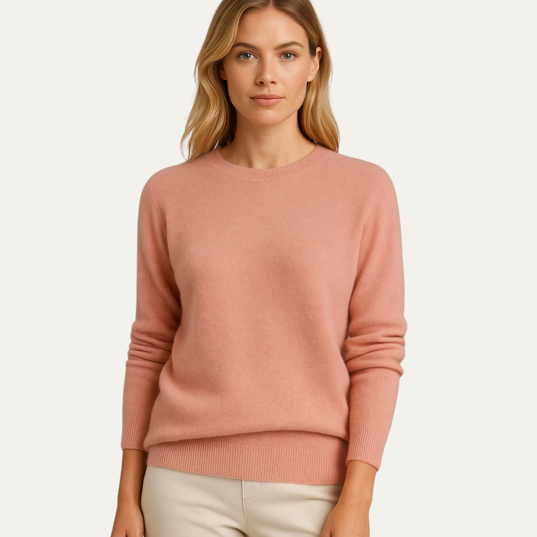 VogeLuxe | Women’s Classic Round Sweater 0