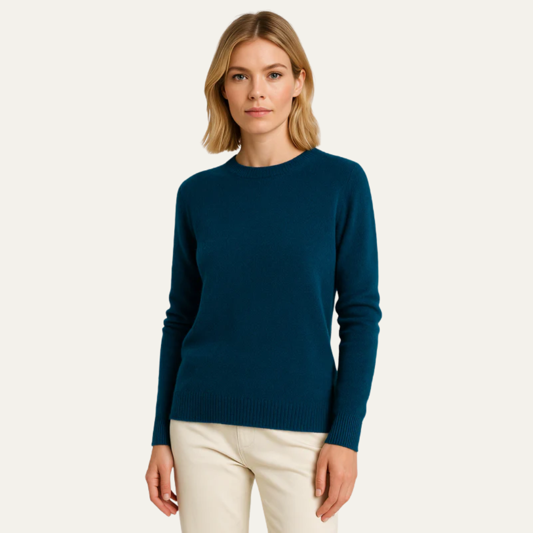 VogeLuxe | Women’s Classic Round Sweater 10