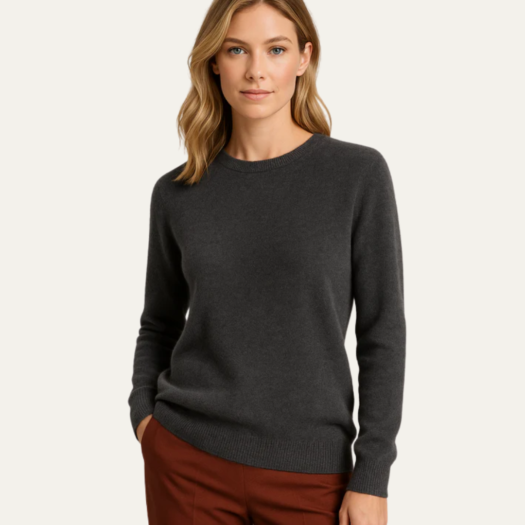 VogeLuxe | Women’s Classic Round Sweater 11