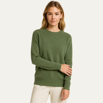VogeLuxe | Women’s Classic Round Sweater 12