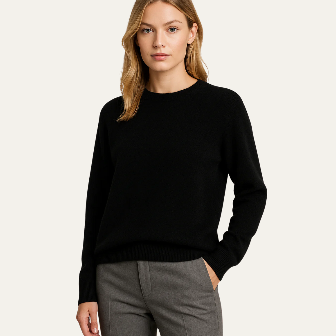 VogeLuxe | Women’s Classic Round Sweater 13