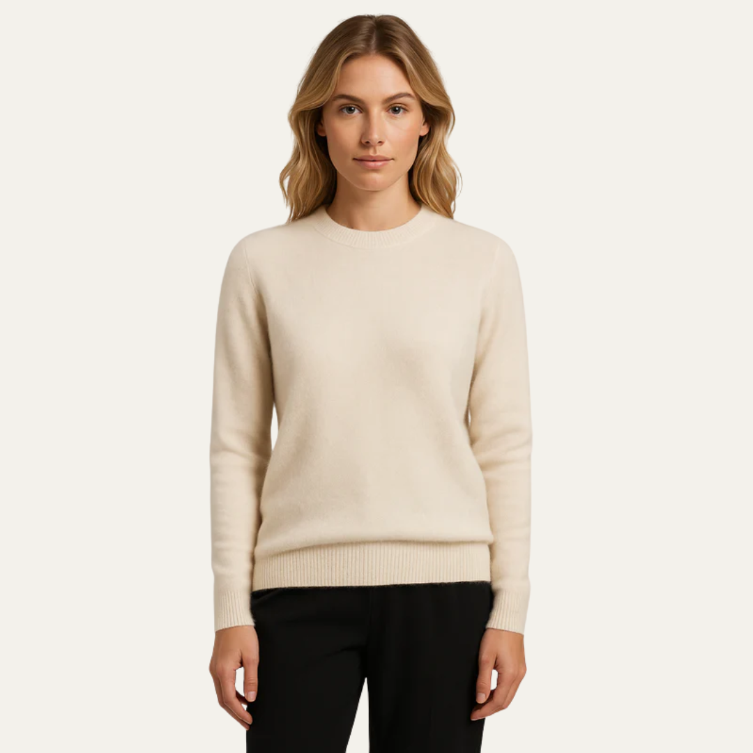 VogeLuxe | Women’s Classic Round Sweater 14