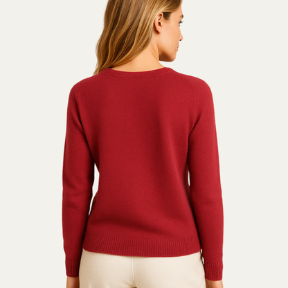 VogeLuxe | Women’s Classic Round Sweater 2