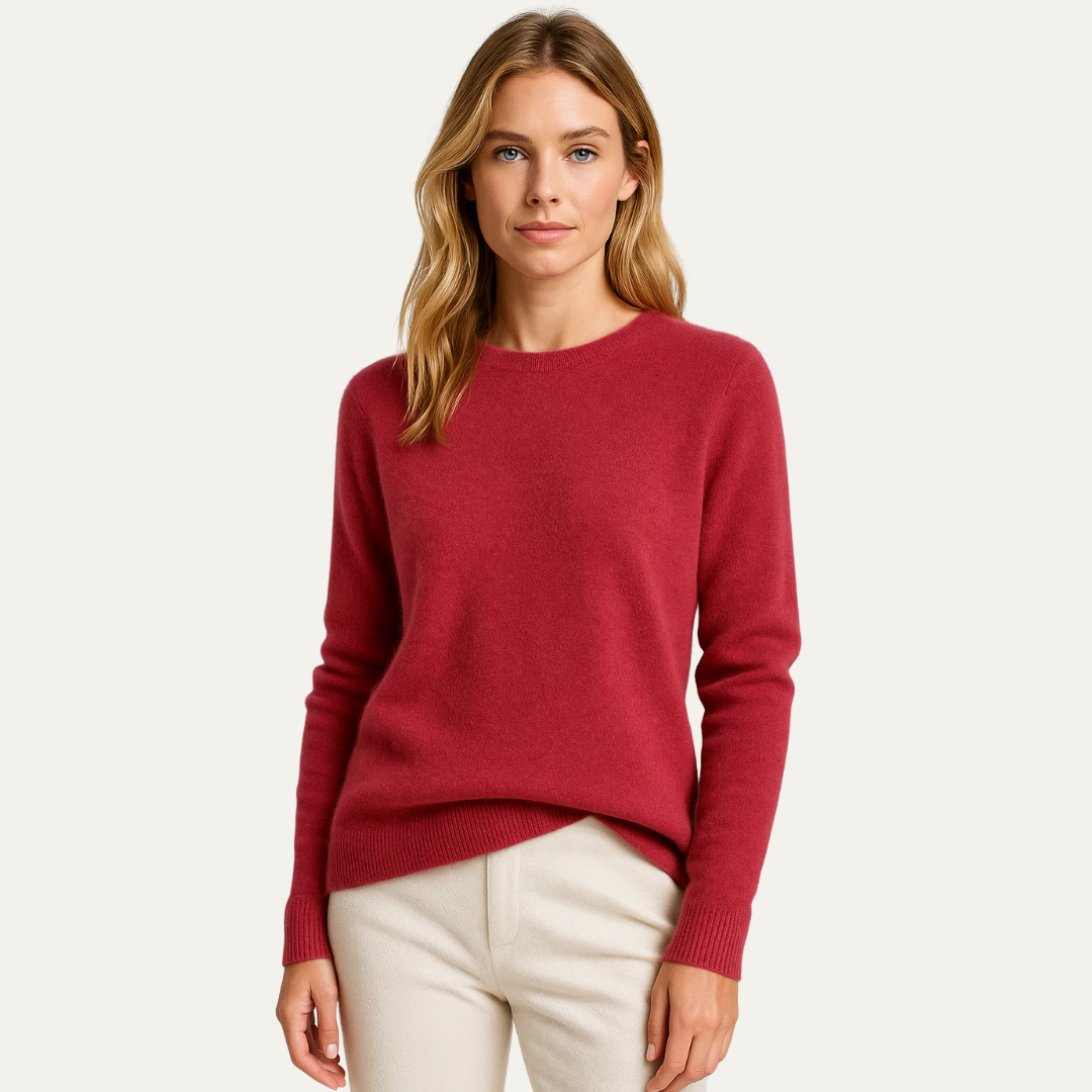 VogeLuxe | Women’s Classic Round Sweater 3