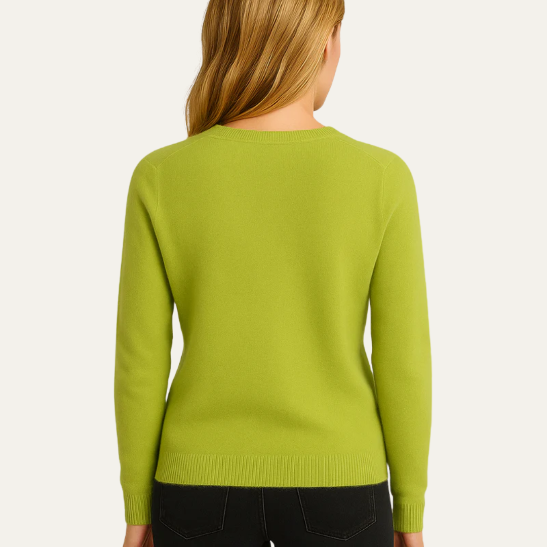 VogeLuxe | Women’s Classic Round Sweater 5