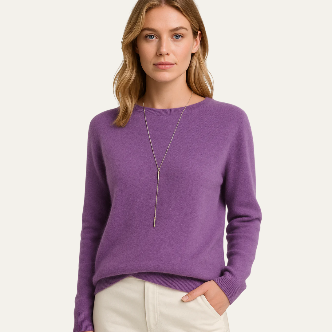 VogeLuxe | Women’s Classic Round Sweater 6