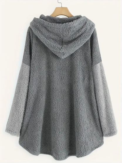 VogeLuxe | Women’s Cozy Christmas Sherpa Hoodie Blanket 6