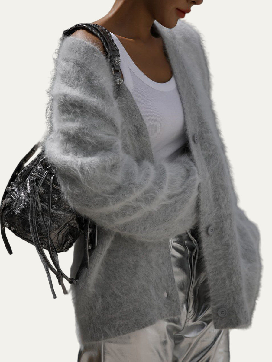 VogeLuxe | Women’s Cozy Chunky Knit Cardigan 0