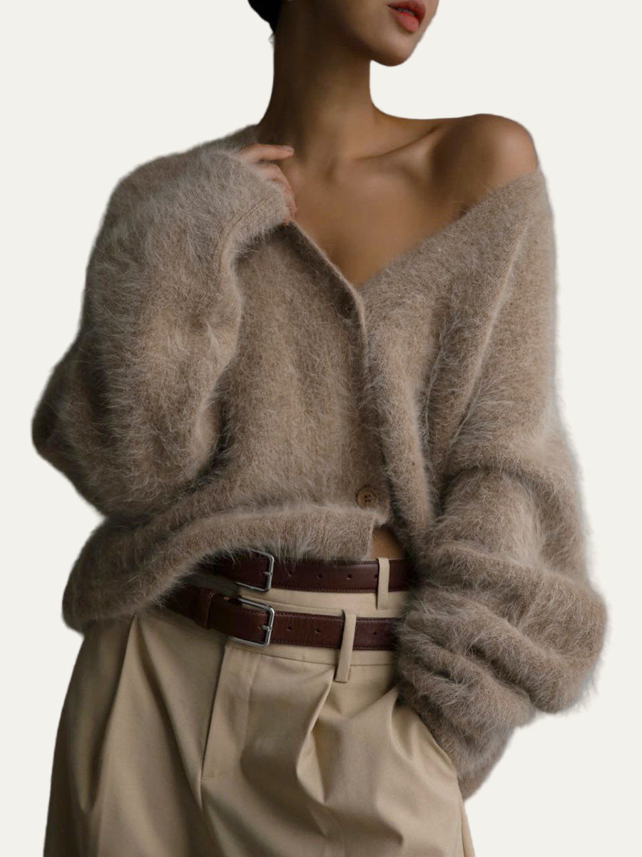 VogeLuxe | Women’s Cozy Chunky Knit Cardigan 1