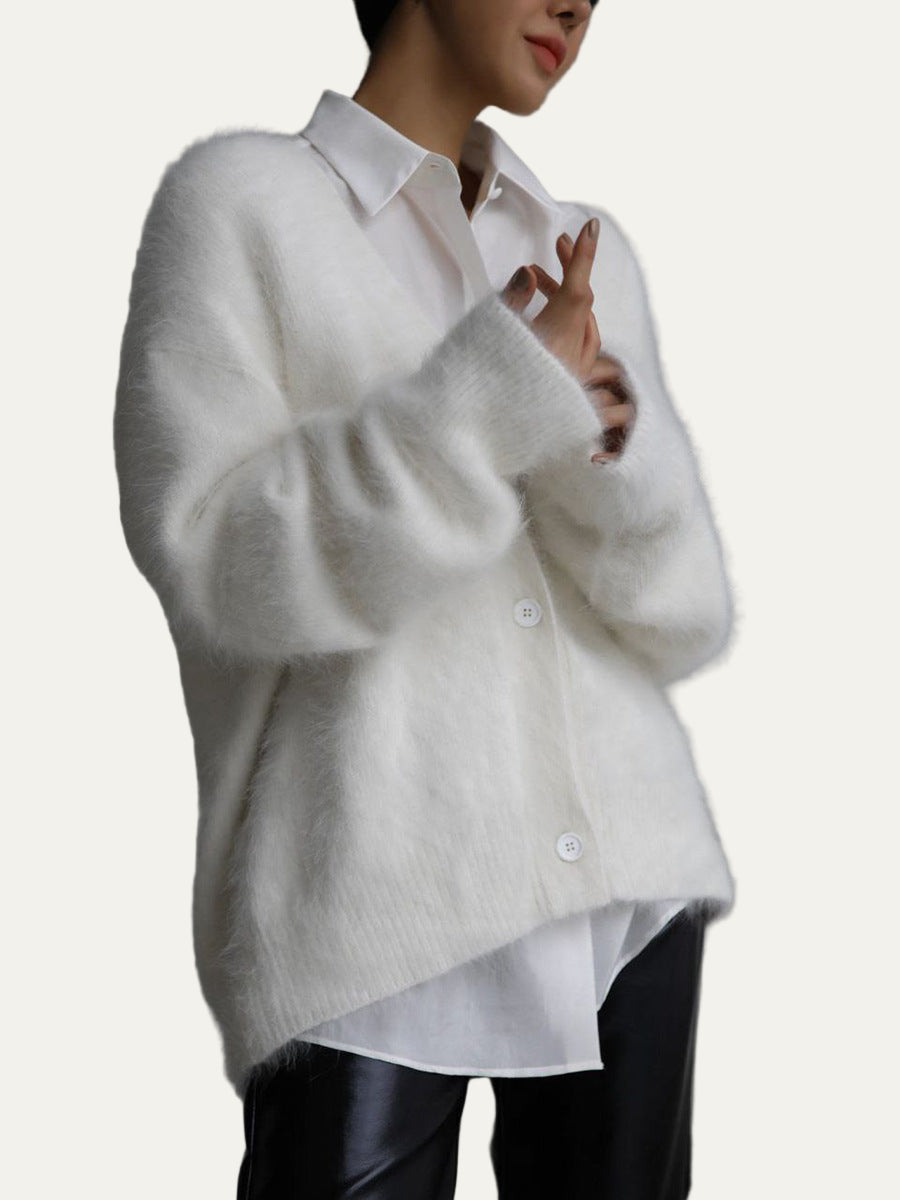 VogeLuxe | Women’s Cozy Chunky Knit Cardigan 3