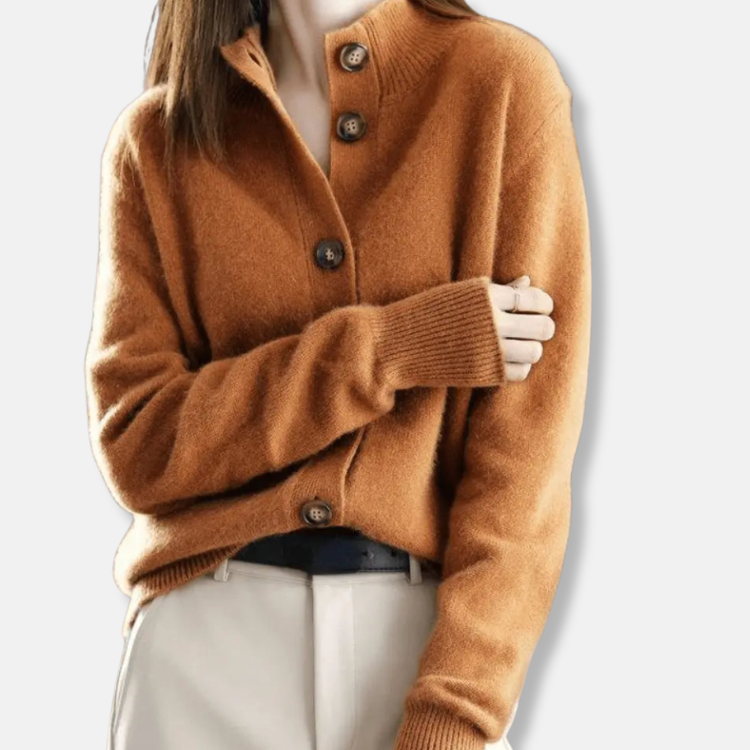 VogeLuxe | Women’s Cozy Cropped Cardigan 3