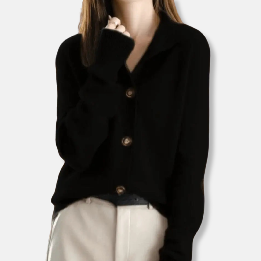 VogeLuxe | Women’s Cozy Cropped Cardigan 4