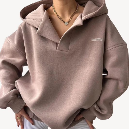VogeLuxe | Women’s Cozy Oversized Fleece Hoodie 0