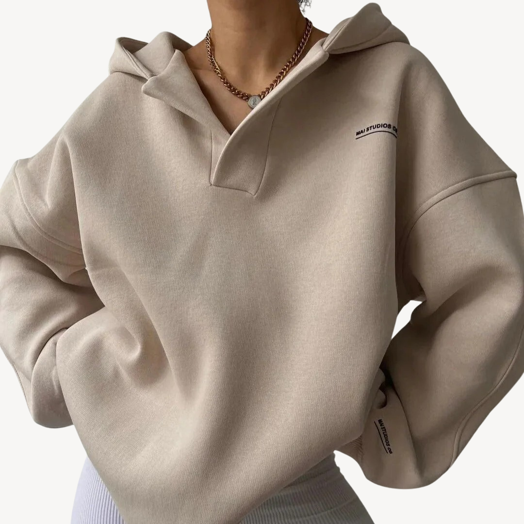 VogeLuxe | Women’s Cozy Oversized Fleece Hoodie 2