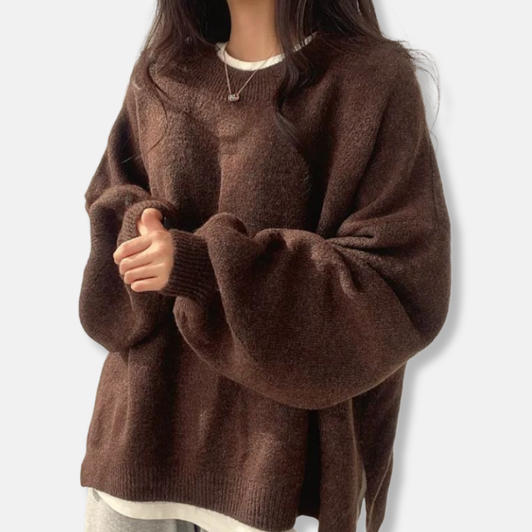 VogeLuxe | Women’s Cozy Oversized Knit Sweater 0