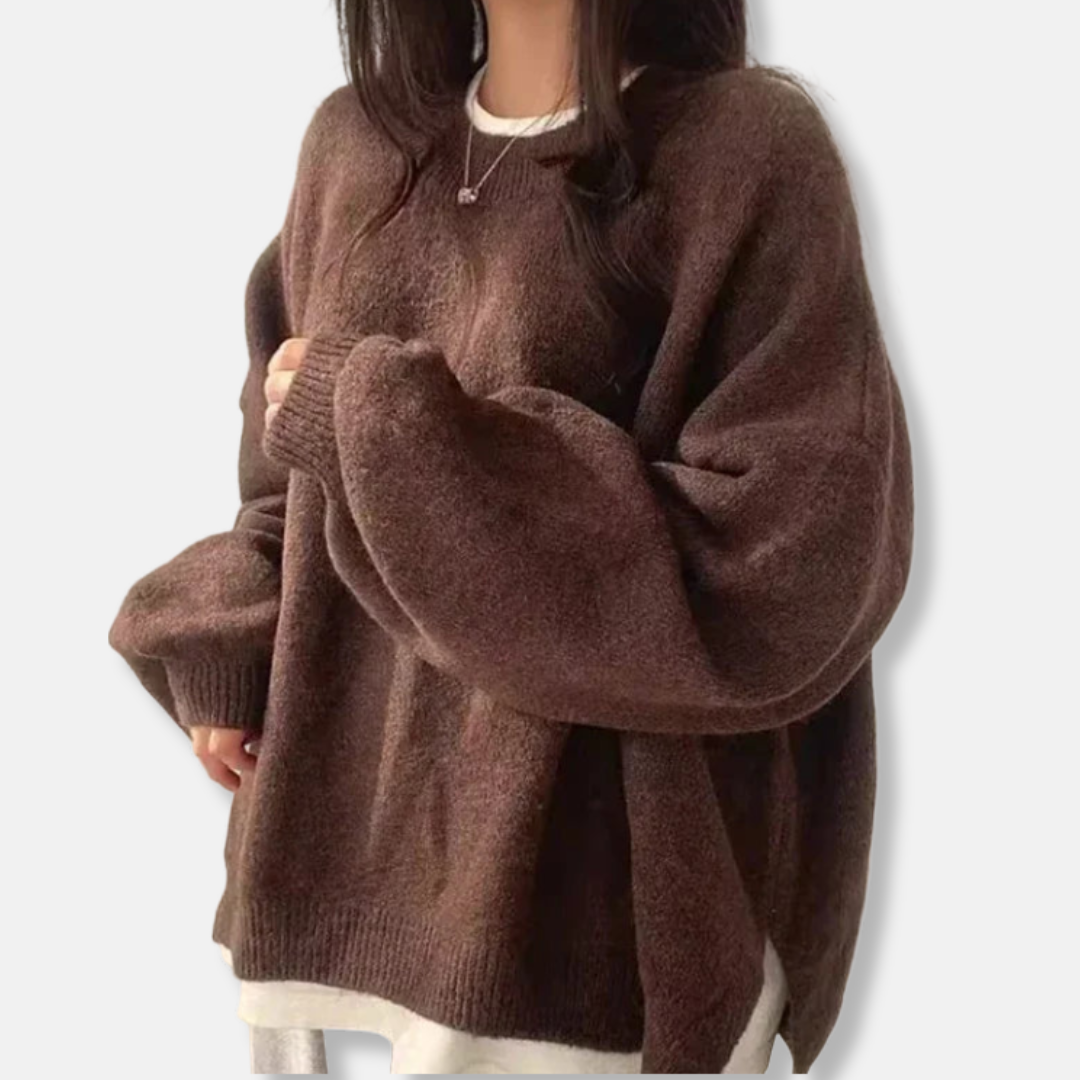 VogeLuxe | Women’s Cozy Oversized Knit Sweater 1
