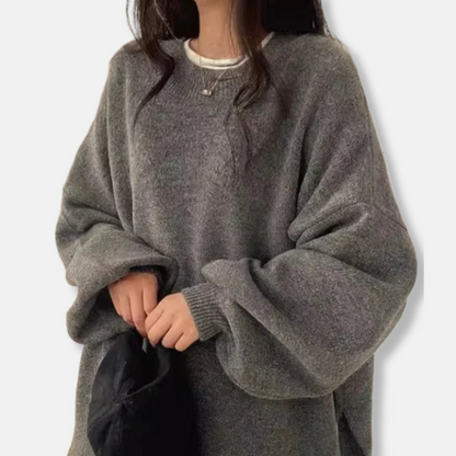 VogeLuxe | Women’s Cozy Oversized Knit Sweater 2